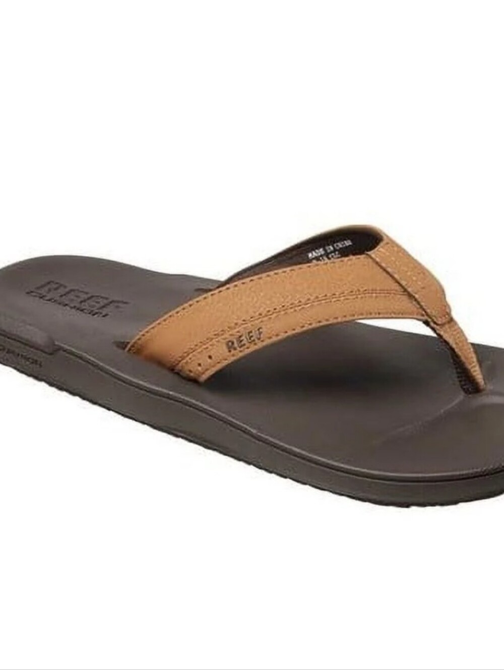 Reef Contoured Cushion Flip-Flop Sandals- Brown